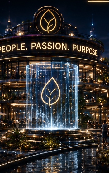 The PL8S plaza: People. Passion. Purpose.