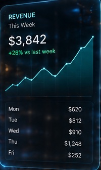 Kitchen performance dashboard